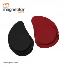 IMAN DE FERRITA CERAMICA DISCO FORRADO EN PIEL 2.000" X 0.250" (1 PIEZA)