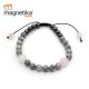 PULSERA MAGNETICA CON PIEDRA NATURAL (MUJER)
