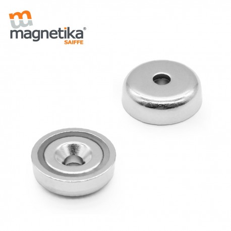POD MAGNETICO CON IMAN DE NEODIMIO D25mm X DI10.4mm X 8mm