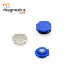PORTA GAFETE MAGNETICO D 16mm (1 IMAN)